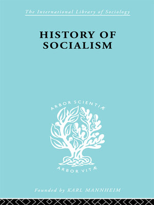 cover image of History of Socialism